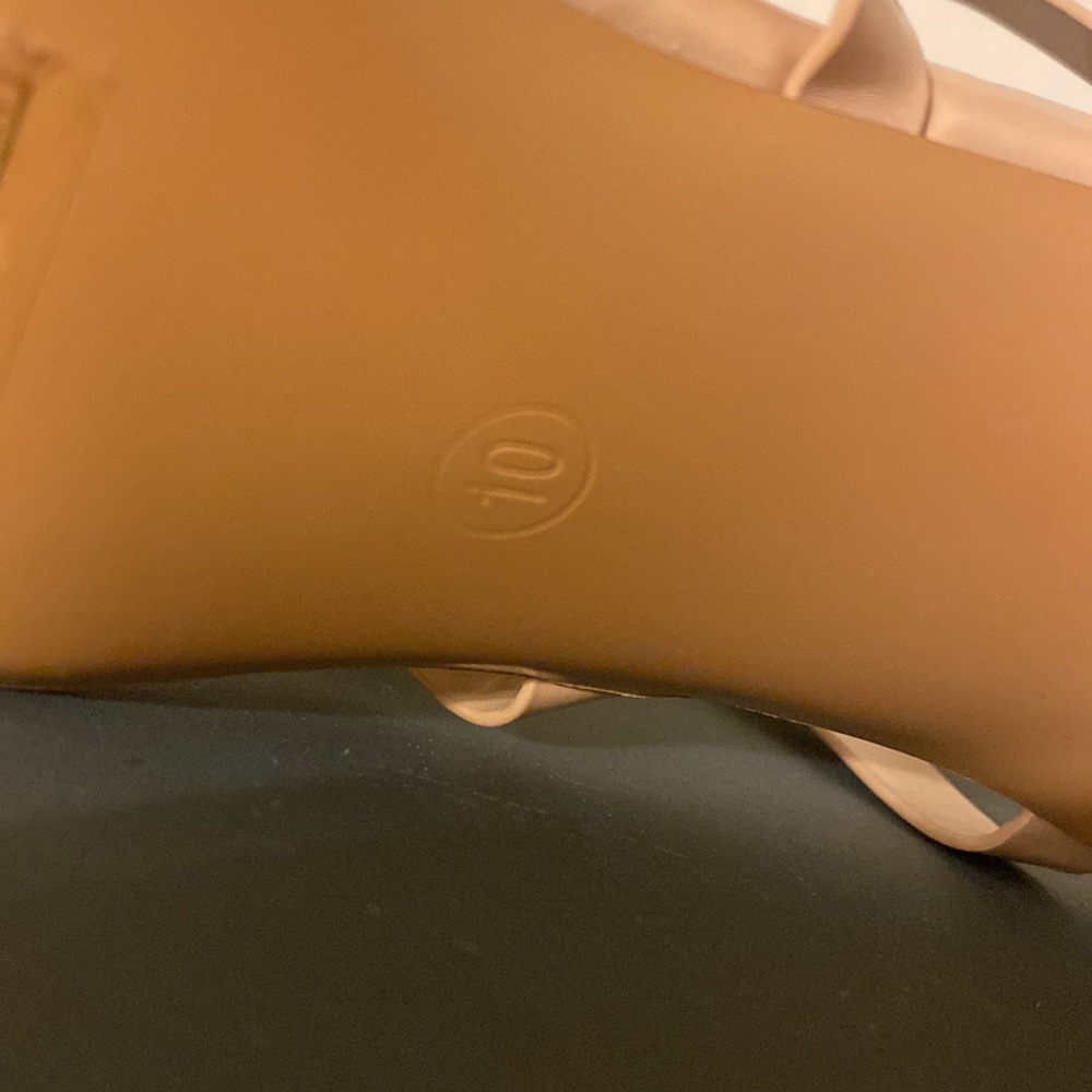 Can I Talk To You Nude Strappy Heels - Picture 9 of 9